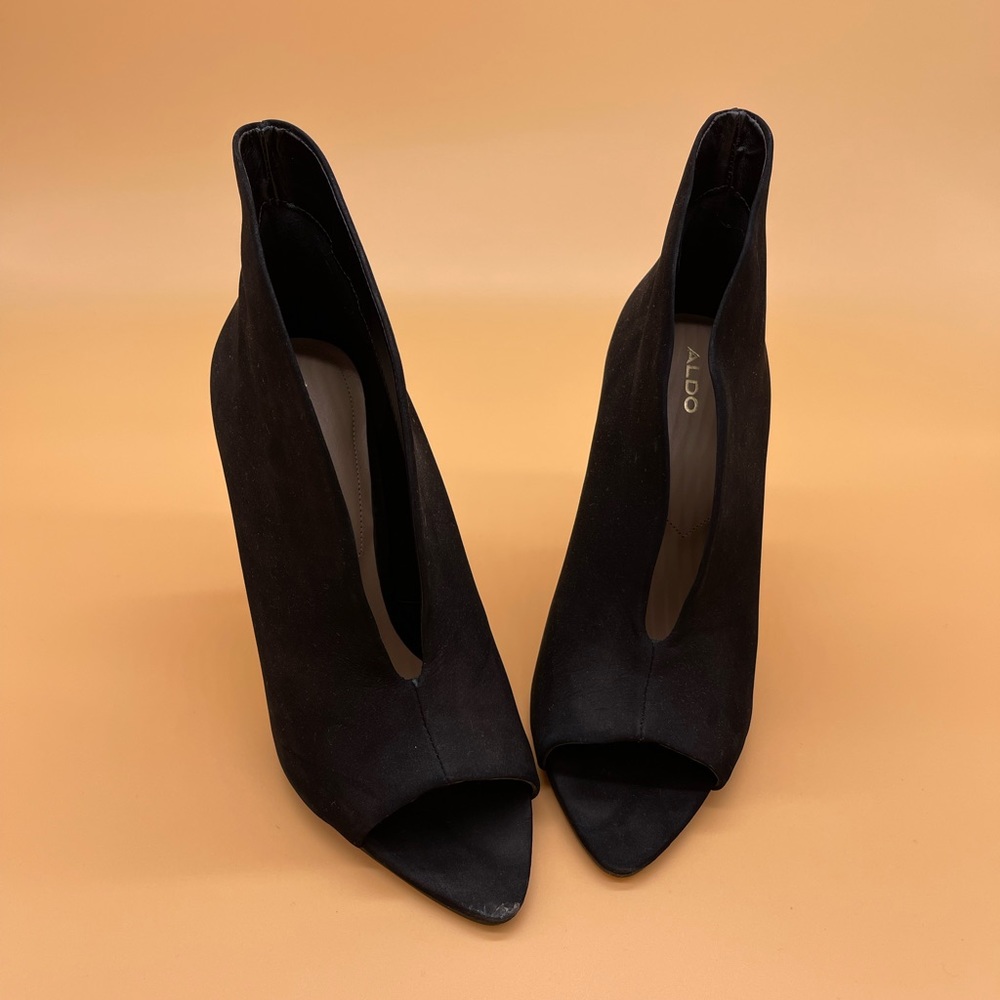 Aldo Black Stiletto Heel, 7,5